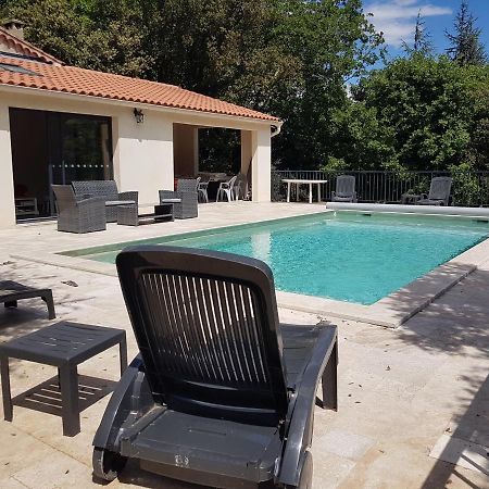 La Casita Villa Avec Piscine Pres D'Uzes Saint-Laurent-la-Vernède Eksteriør bilde