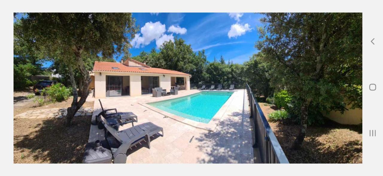 La Casita Villa Avec Piscine Pres D'Uzes Saint-Laurent-la-Vernède Eksteriør bilde