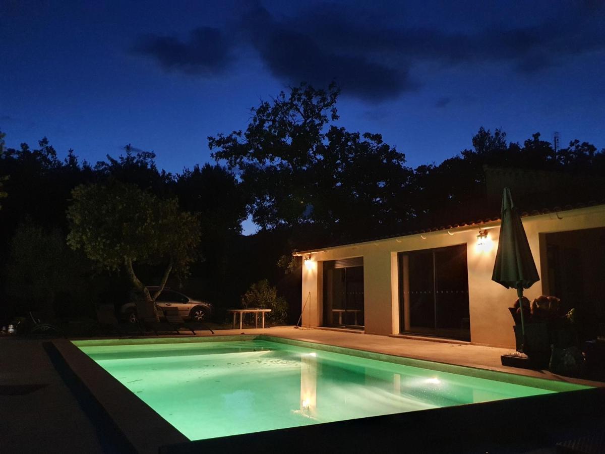 La Casita Villa Avec Piscine Pres D'Uzes Saint-Laurent-la-Vernède Eksteriør bilde