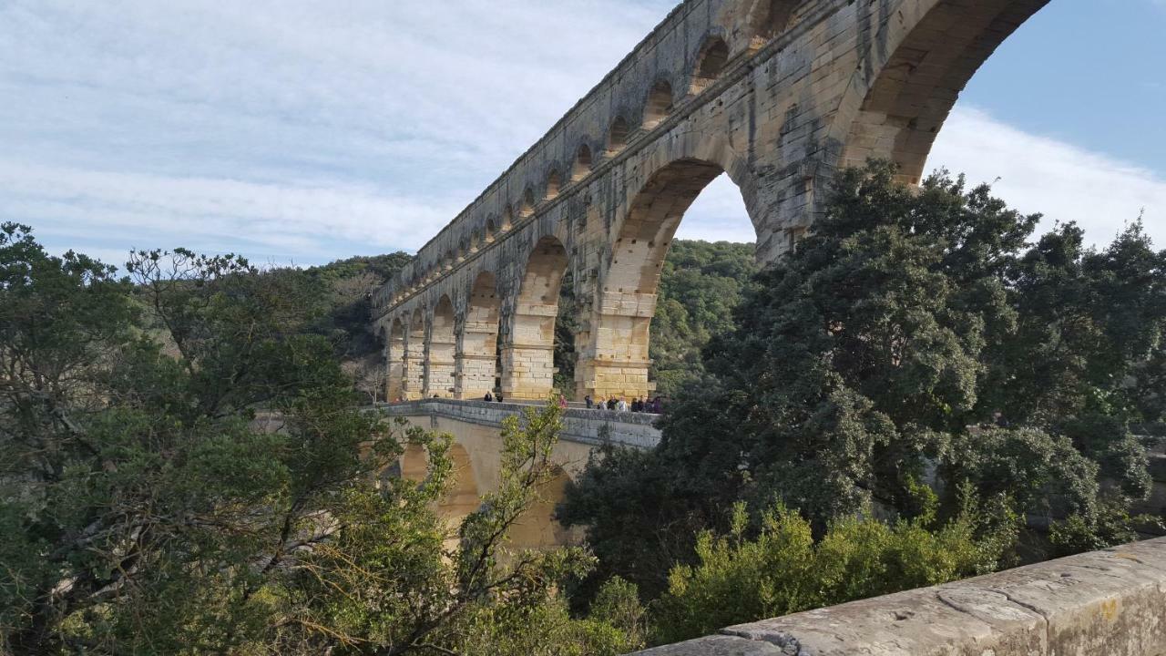 La Casita Villa Avec Piscine Pres D'Uzes Saint-Laurent-la-Vernède Eksteriør bilde