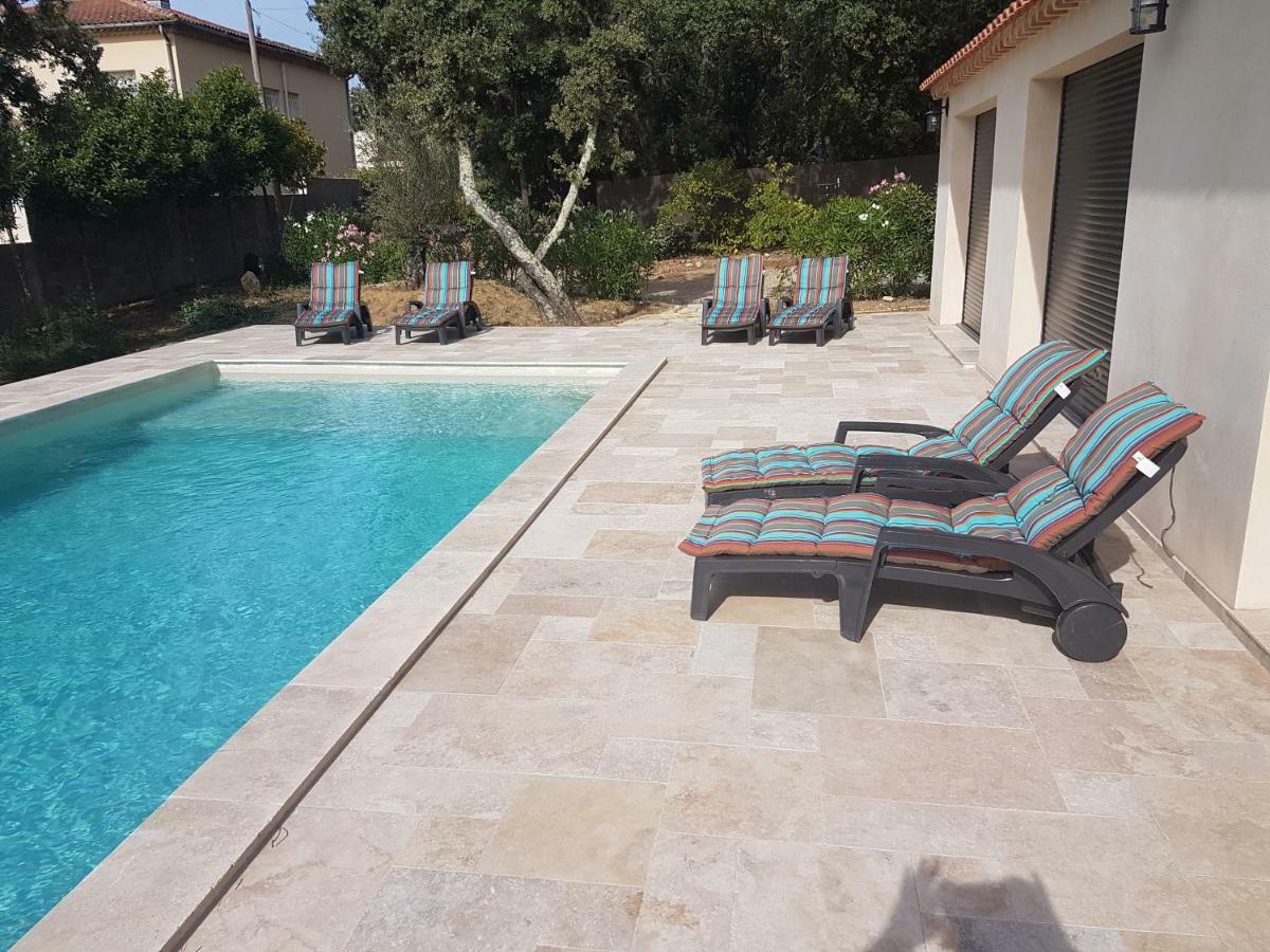 La Casita Villa Avec Piscine Pres D'Uzes Saint-Laurent-la-Vernède Eksteriør bilde