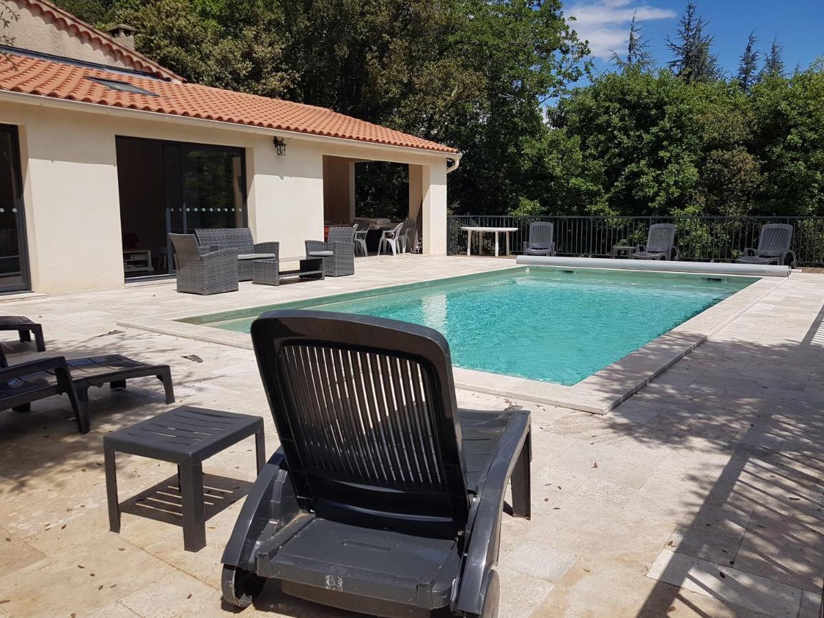 La Casita Villa Avec Piscine Pres D'Uzes Saint-Laurent-la-Vernède Eksteriør bilde